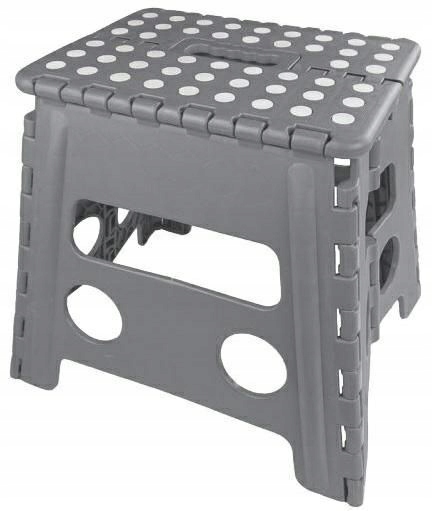 

Taboret Składany Krzesło Składane 29X22X32 Szary