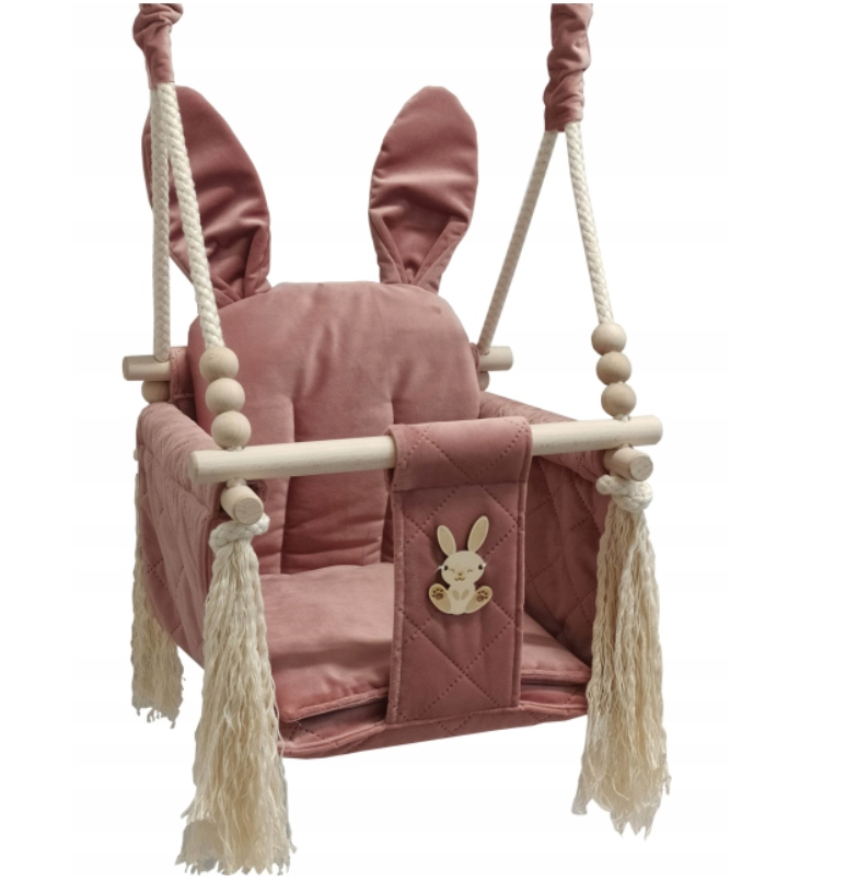 HUŚTAWKA DLA DZIECI ZAJĄCZEK Do Domu Ogrodu +PAS EAN (GTIN) 5905274231110