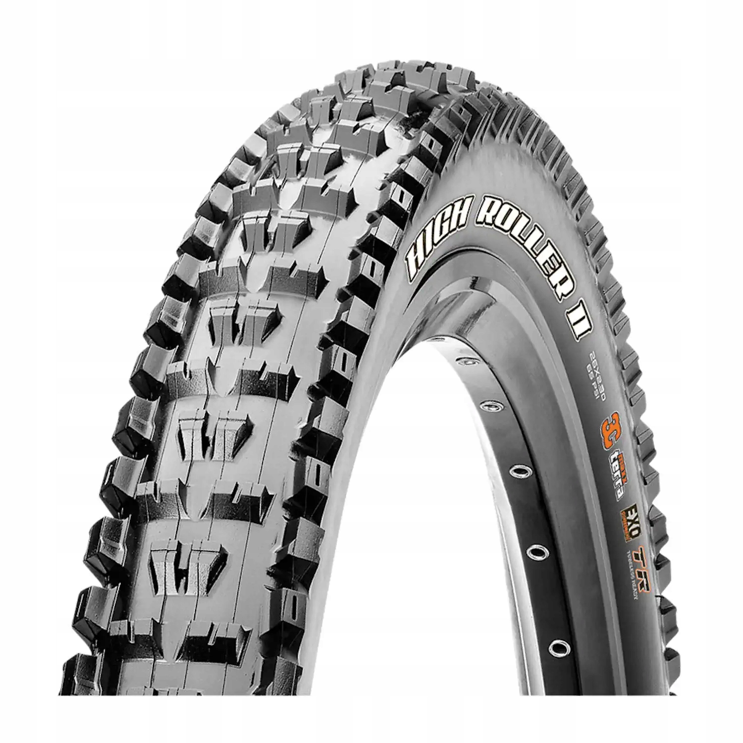 Opona rowerowa drutowana Maxxis Dh High Roller II 27.5x2.40 2-PLY/BUTYL+/ST