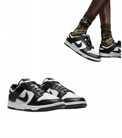 Pánské Sportovní Boty Nike Dunk Low Retro Tenisky Černobílé vel. 44,5