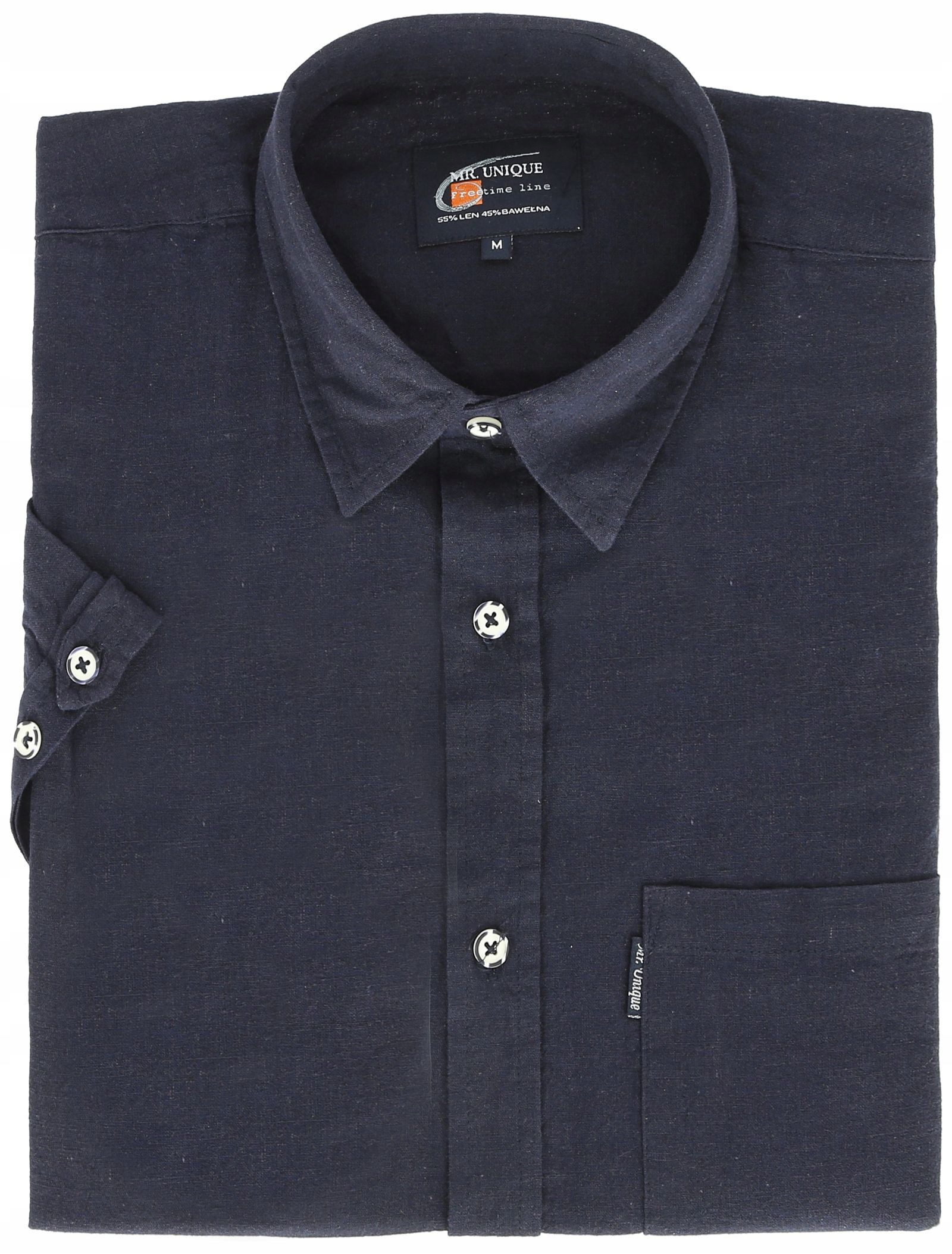 

koszula lniana Mr.Unique kr 55%len_2XL_46_kl_136