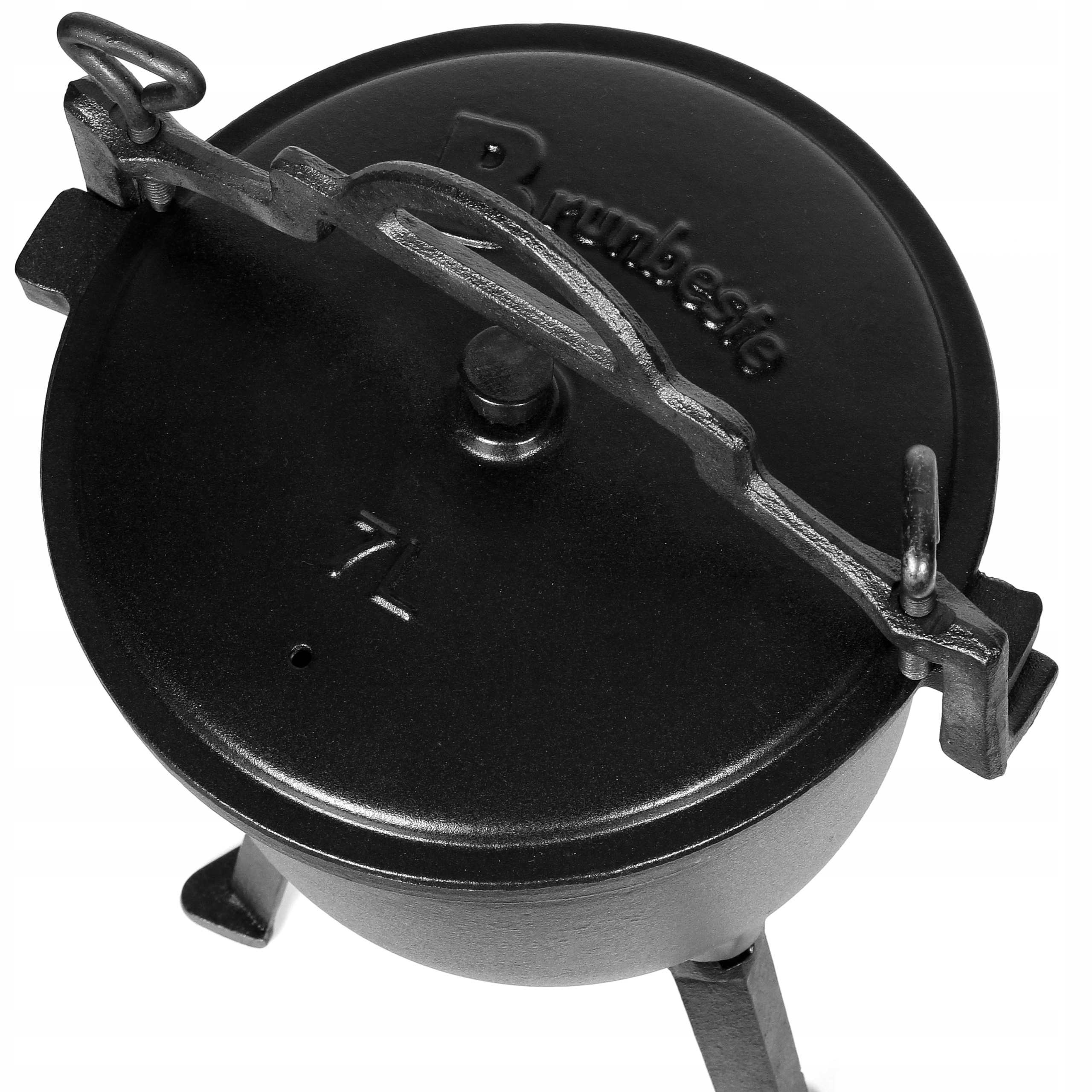 KOCIOŁEK MYŚLIWSKI ŻELIWNY GARNEK EMALIOWANY 4L EAN (GTIN) 5906716926465