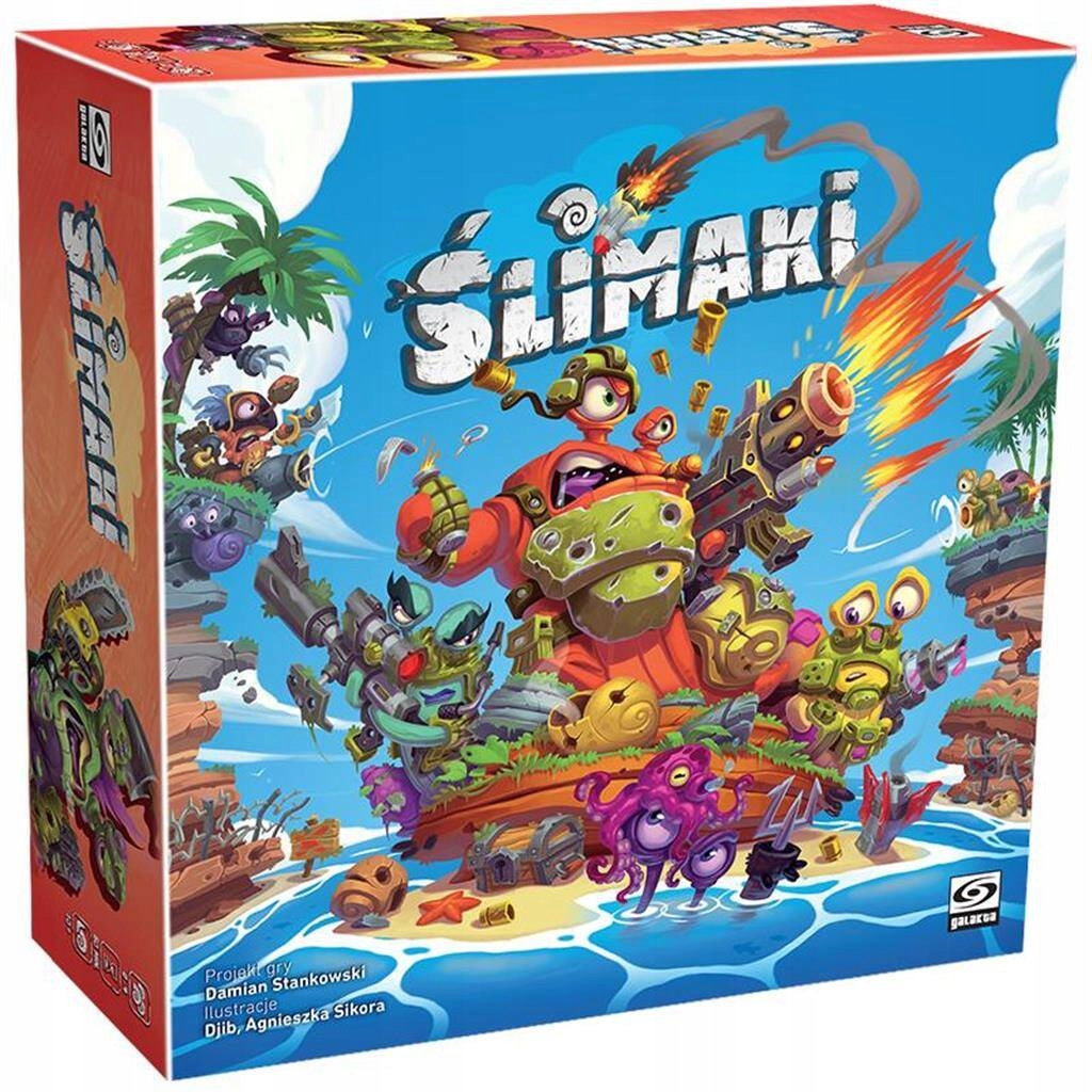 Ślimaki (Galakta) Gra Planszowa