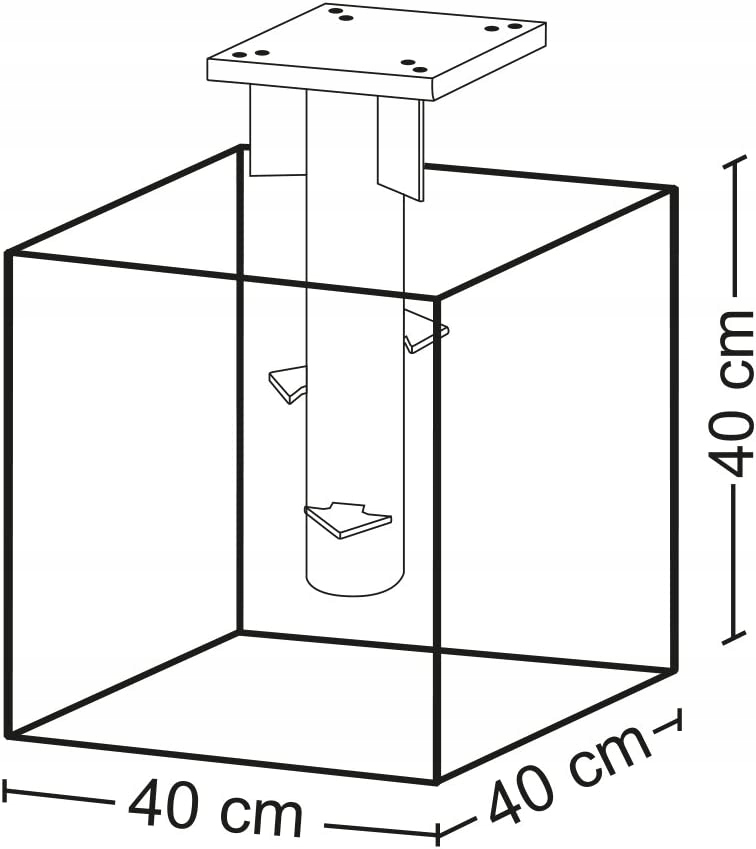 Podstawa parasola ogrodowego Schneider 897-00 srebrna Średnica 40 cm