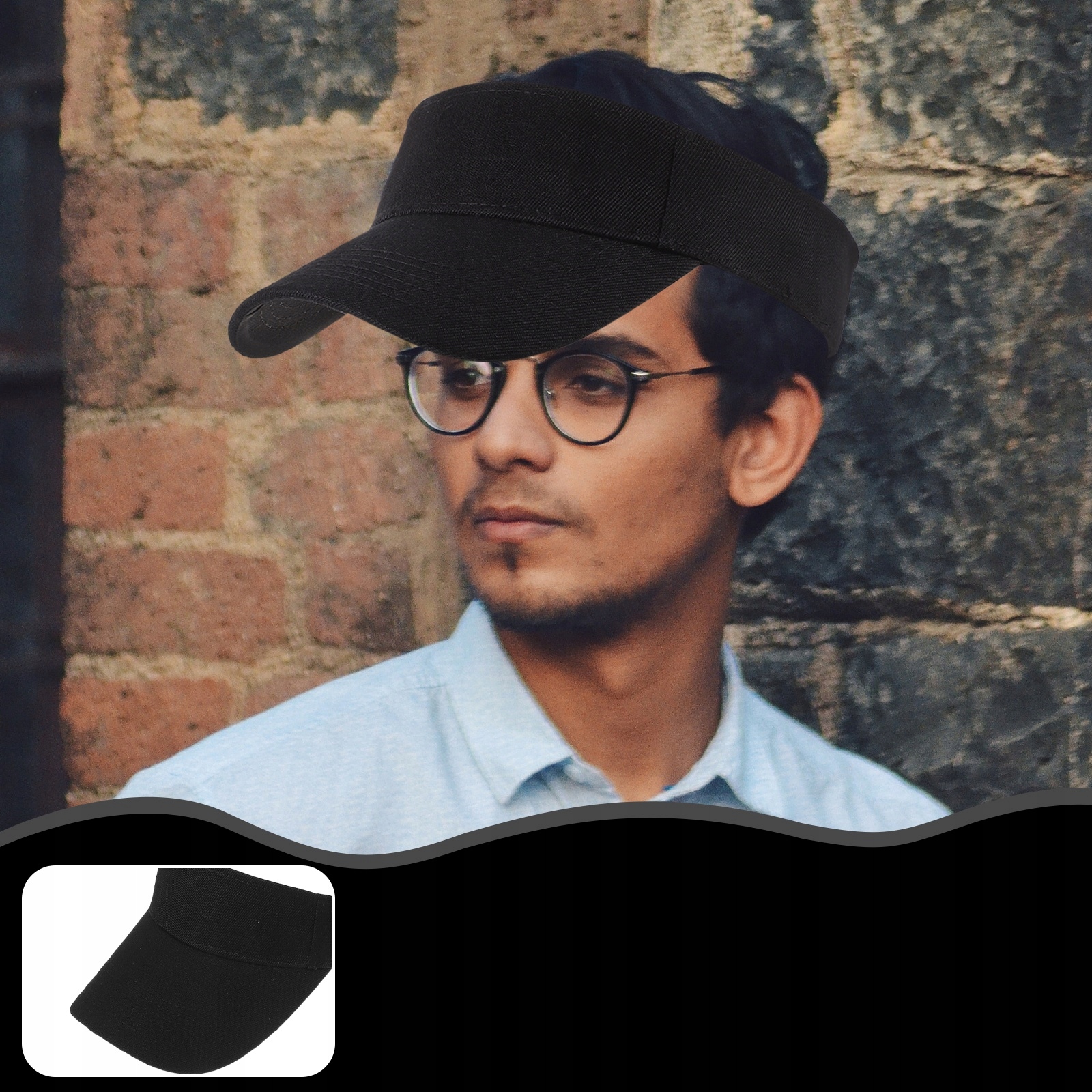 CZAPKA Z DASZKIEM Z OCHRONĄ PRZECIWSŁONECZNĄ CZAPKA DAMSKA 2 SZT Materiał dominujący poliester