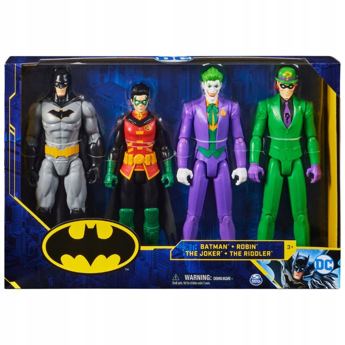 SADA 4 FIGÚROK DC BATMAN ROBIN THE JOKER