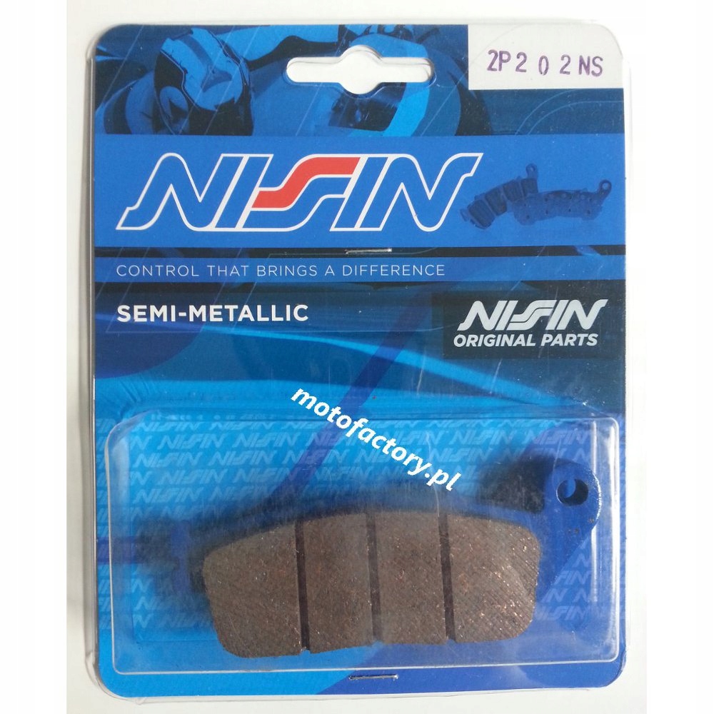 Тормозные колодки NISSIN 2P202NS