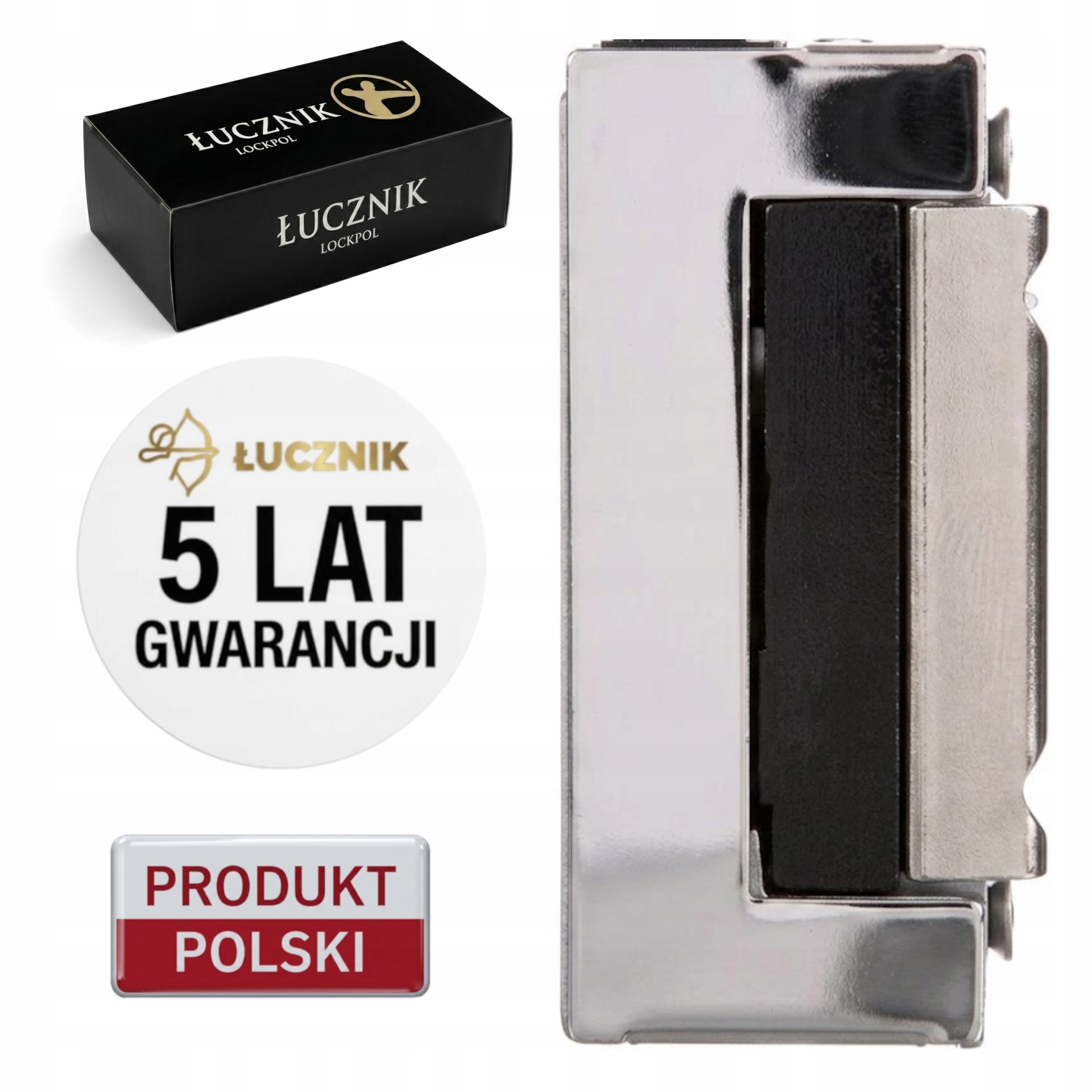 Łucznik Nízkoproudový Ochrana zámku Elektrozámek Brány Videofonu Pravý
