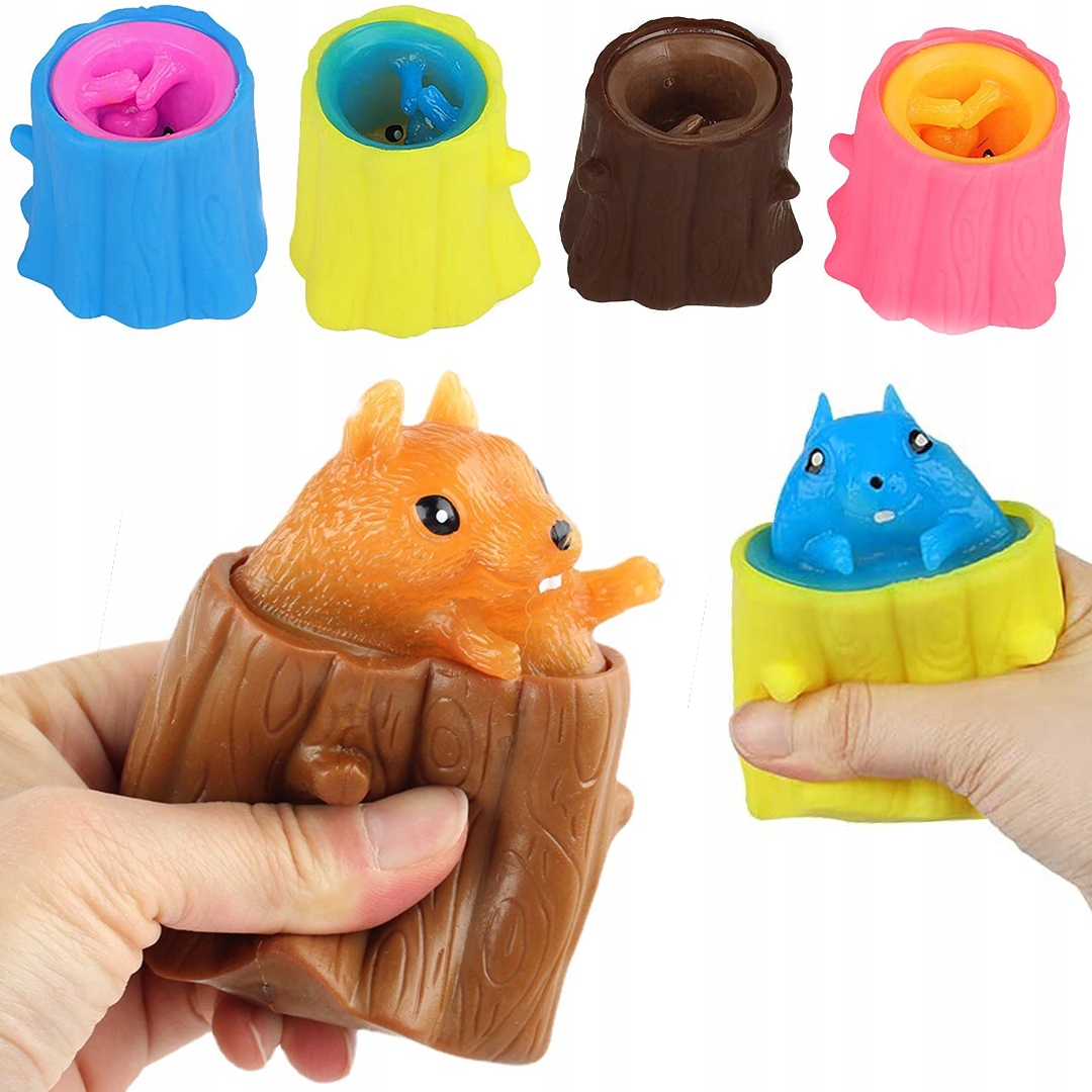WIEWIÓRKA gniotek ZABAWKA ANTYSTRESOWA FIDGET TOYS Rodzaj gniotki