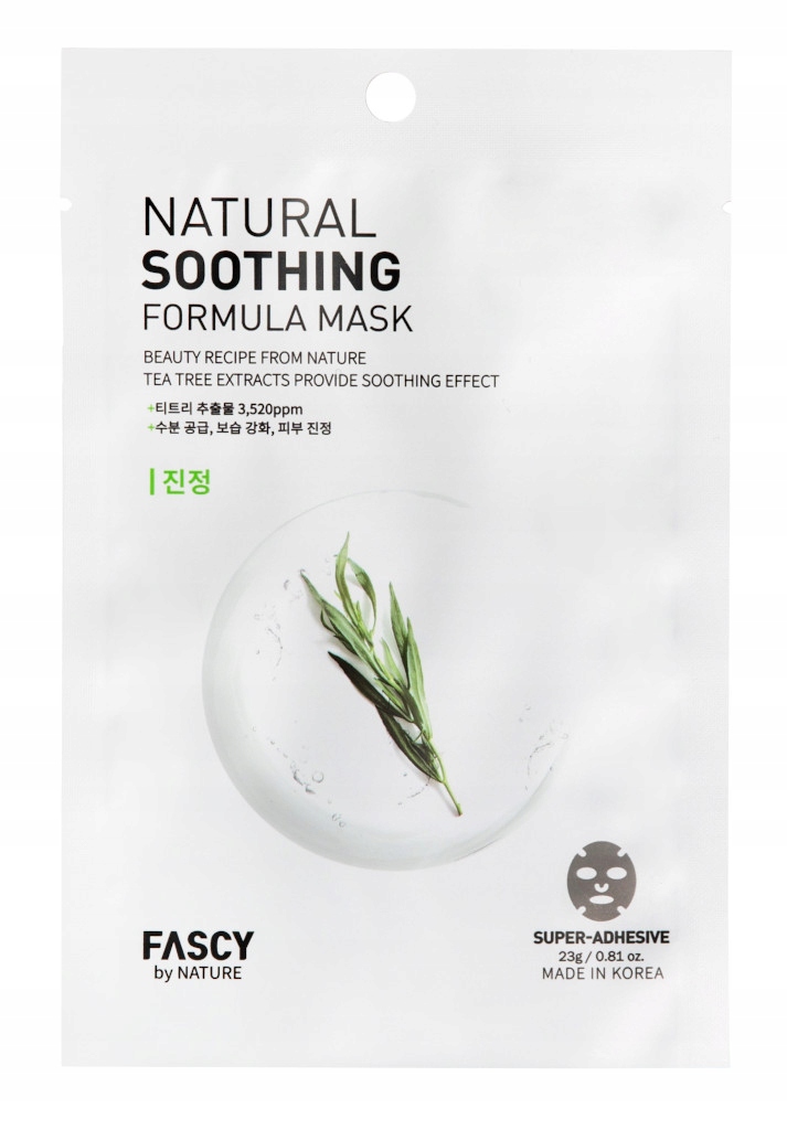 

Fascy Naturalna Formuła Kojąca Maska Do Twarzy