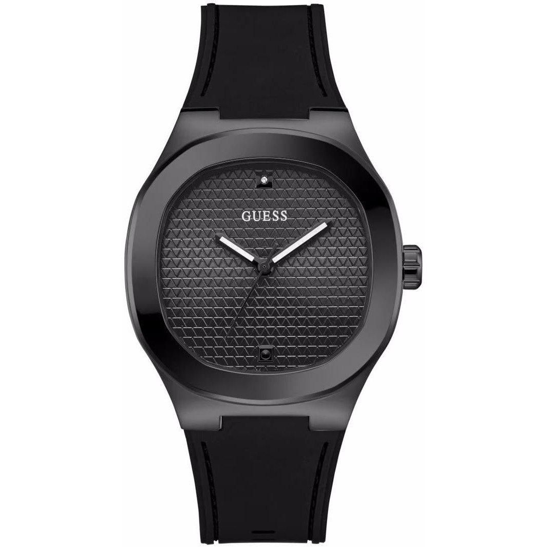 Pánské Hodinky Guess GW1005G3 s černým řemínkem