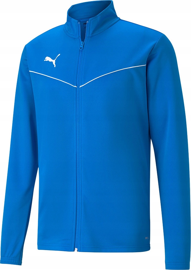 Pánská Mikina Puma Teamrise Training Poly Jacket Modrá 657392 02 vel M