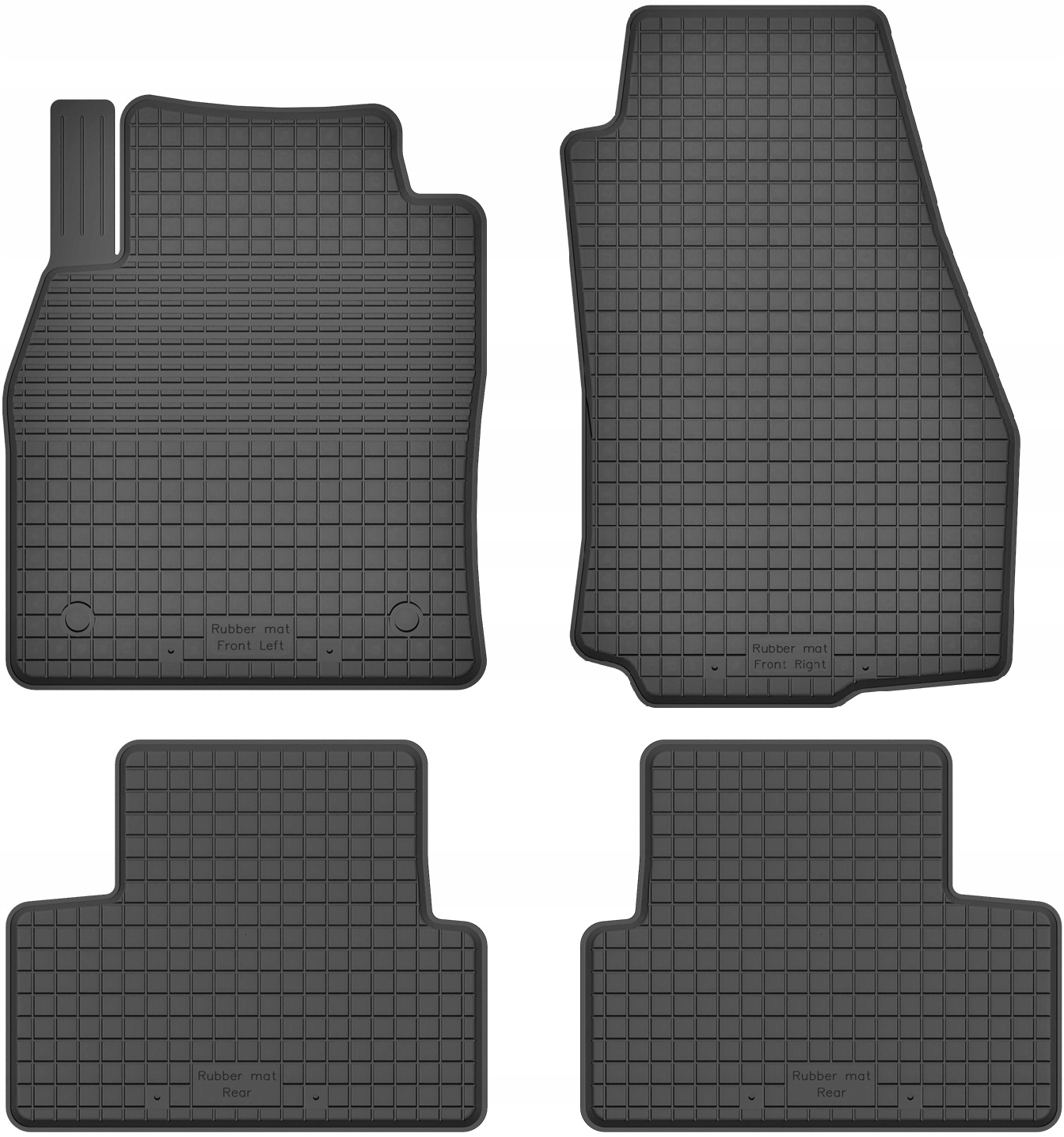 

Dywaniki gumowe wycieraczki do Volvo C30 06-12