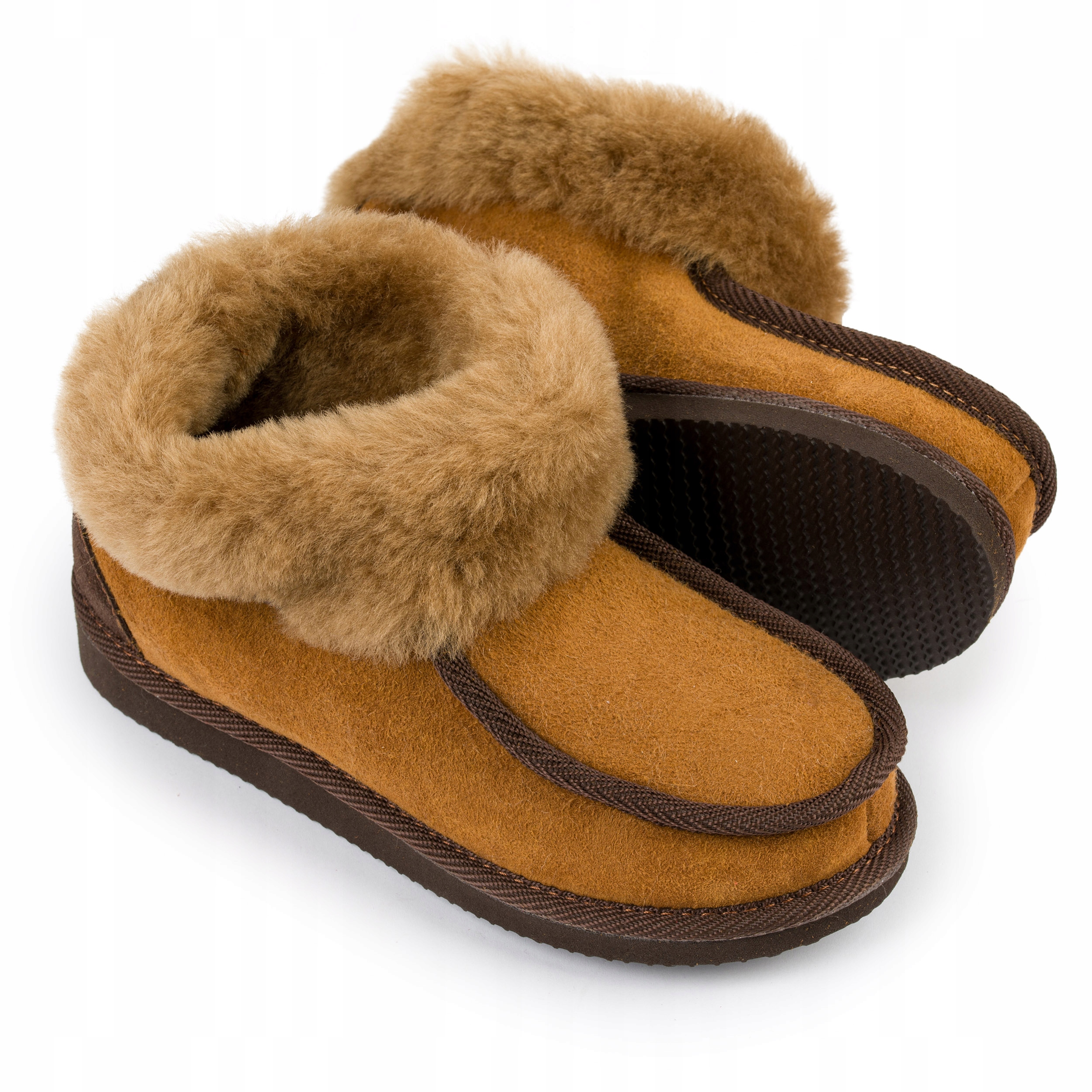 Pantofle IreShoes Bambosze zateplené ovčí vlnou 36-41 39