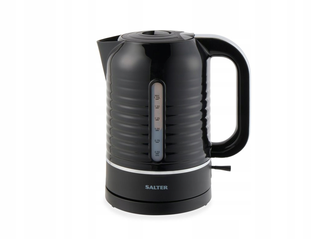 Černá varná konvice 3000 W Petra, 1,7 l