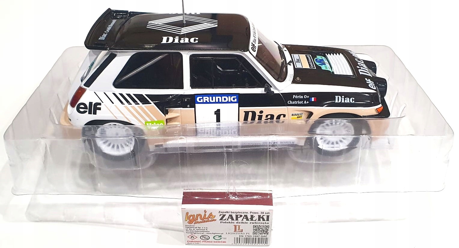 Rally Cars 78 Renault 5 Maxi Turbo DUŻY MODEL 1:18