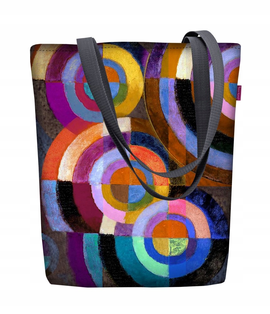 Torebka płócienna Codura wodoodporna z zamkiem Bertoni Sunny - Koła