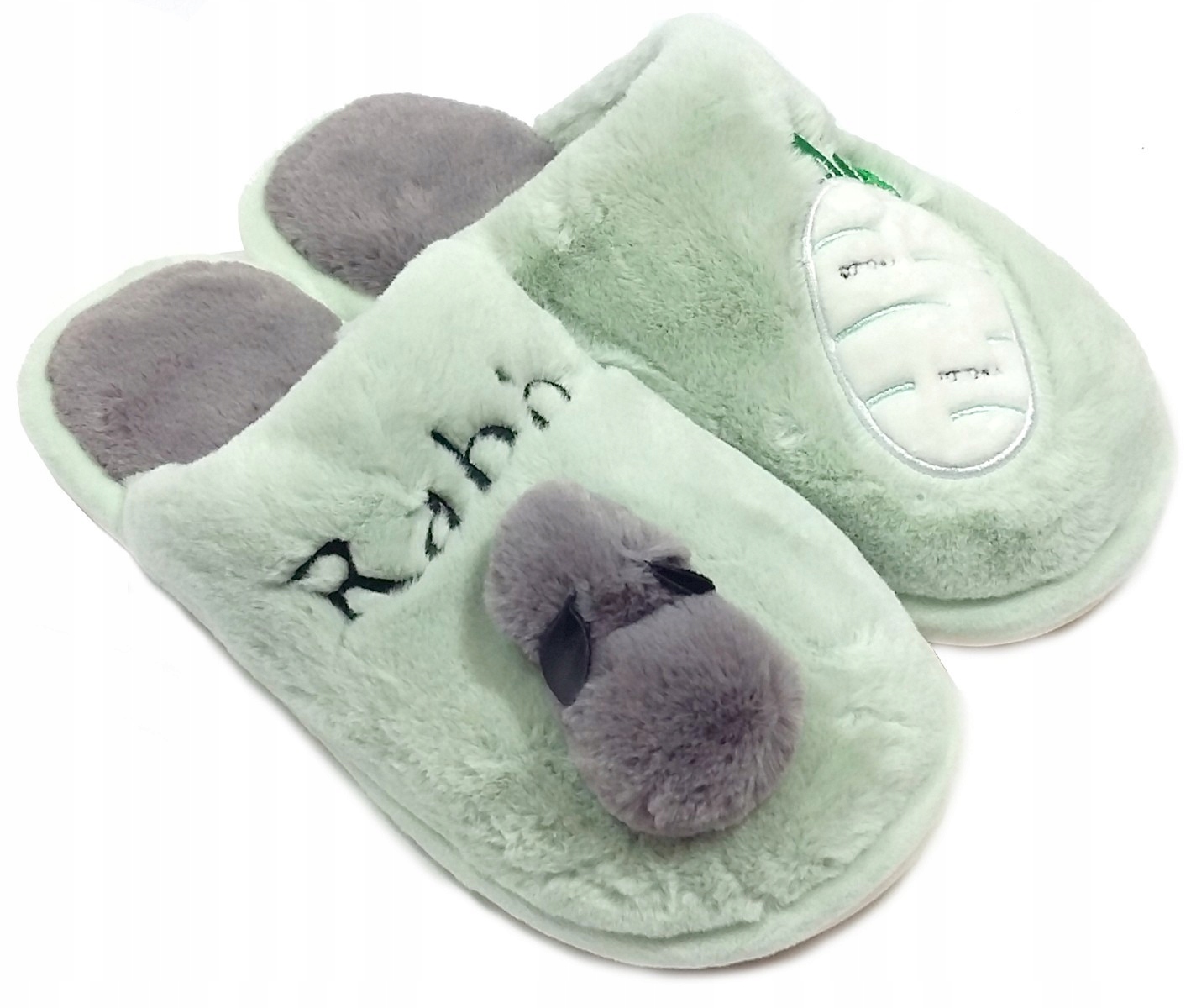 

Miękkie Futrzane Kapcie Z Króliczkiem 40-41