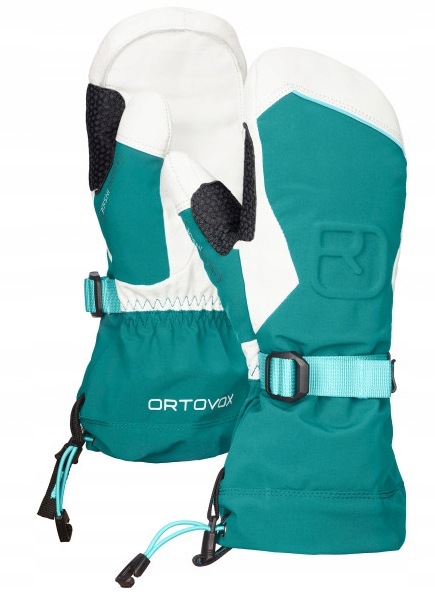 Rękawice Damskie Ortovox Merino Freeride Mitten M Pacific Green
