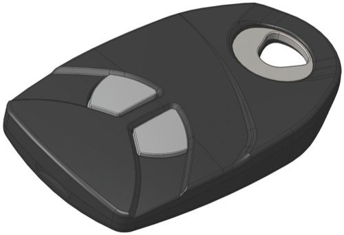 Pilot Intratone Hf Eco 2 kanály 868 MHz pro ovládání brány