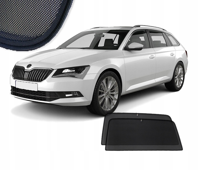 Zaslonki SolarRide Skoda Superb 3 III Kombi 2015