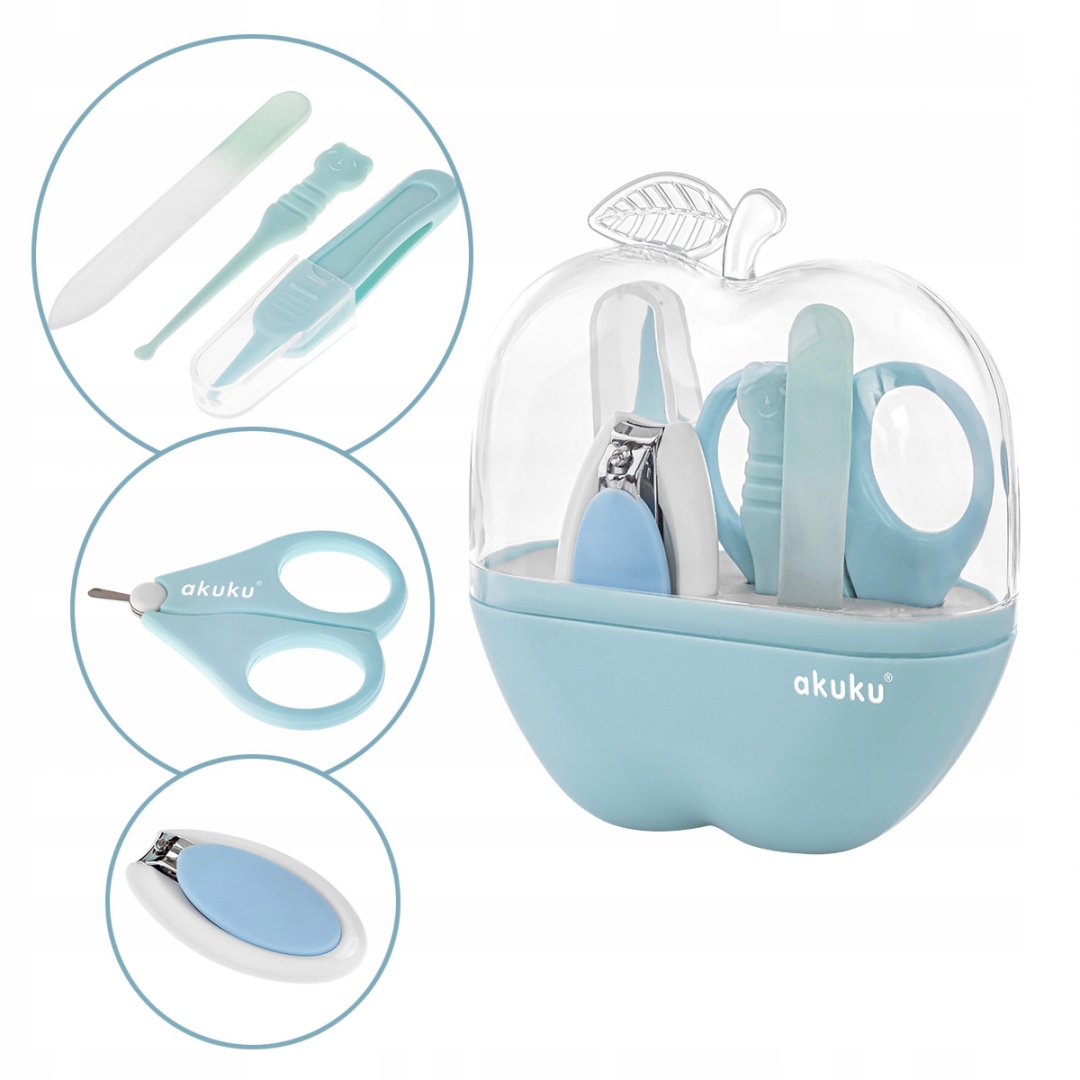 AKUKU APPLECASE ZESTAW PIELĘGNACYJNY dla dzieci EAN (GTIN) 5907644000432