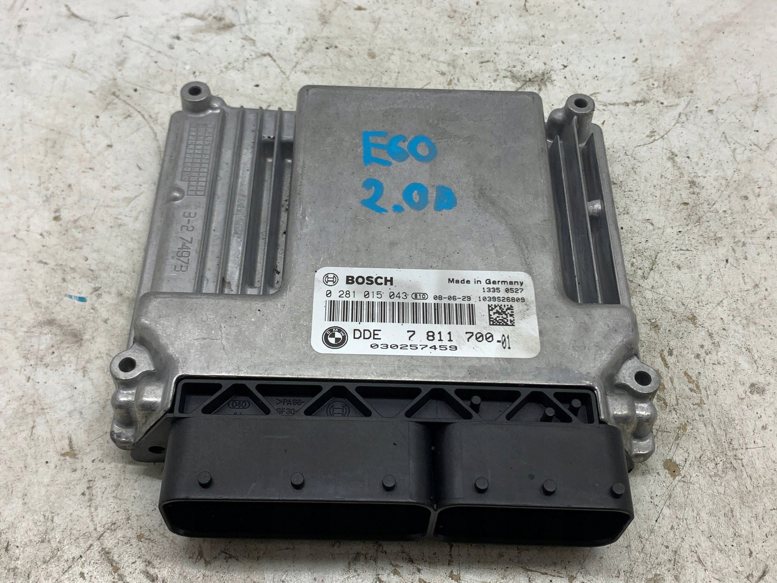 control unit computer of the engine 7811700 BMW E60 LIFT (2003-2010) 2.0D