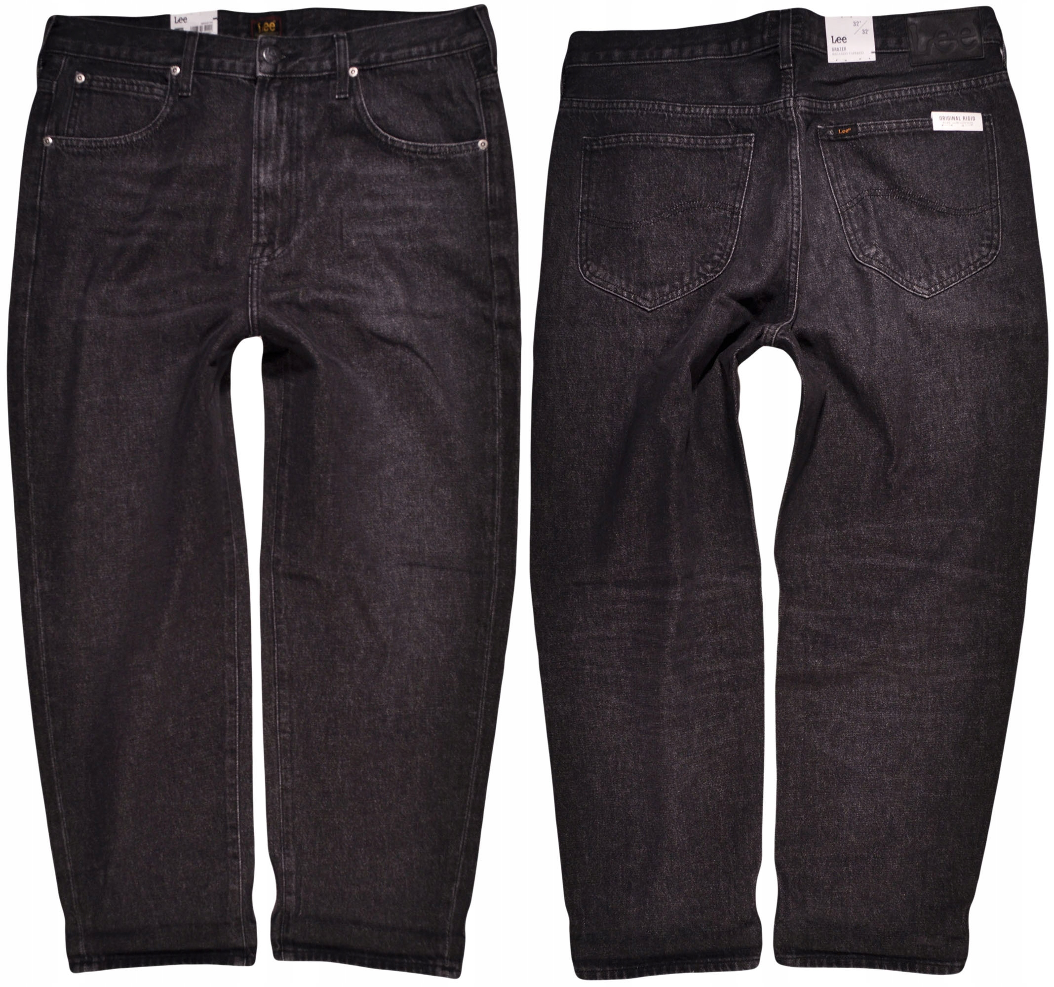 Lee džíny Relaxed tapered Dark Gray Grazer W31 L32