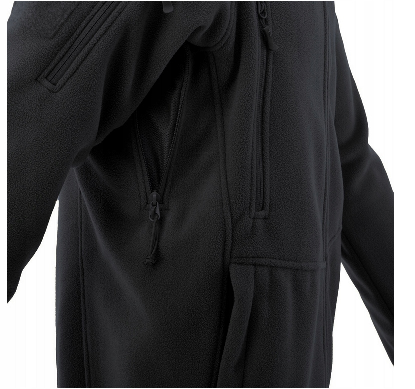 CIEPŁY POLAR BLUZA ROZPINANA POLAROWA HELIKON PATRIOT MK2 HYBRID CZARNA XS Waga produktu z opakowaniem jednostkowym 0.86 kg