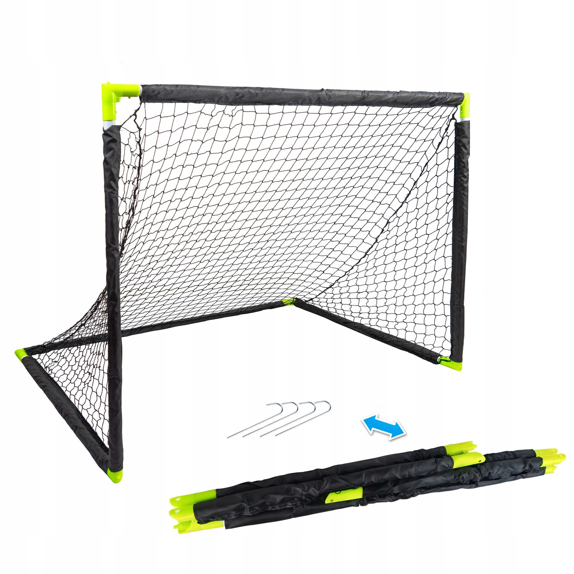 Bramka do piłki nożnej Master 120 x 90 x 90 cm składana