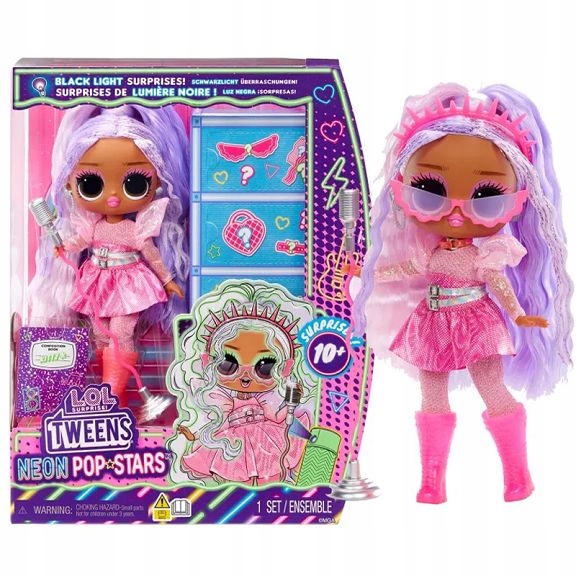 L.o.l. Suprise Lalka Tweens Neon Pop Stars Kitty K 120667