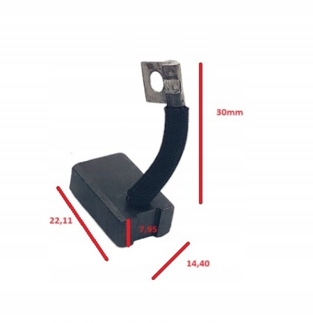 SZCZOTKI SILNIKA JAZDY HELI CBD15J-L Marka wózka Inna