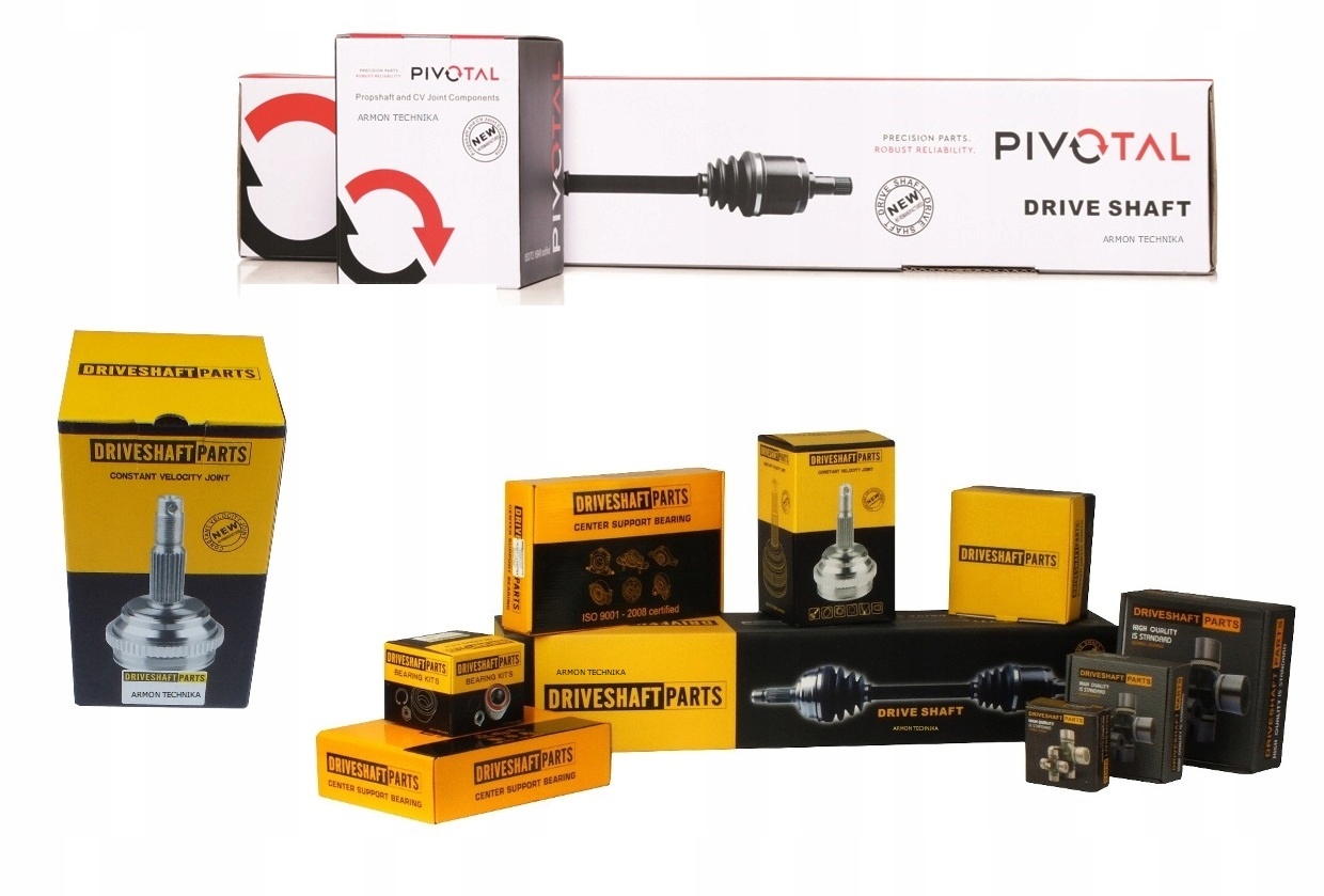 Półoś wałek prawy VW SKODA AUDI SEAT frez podpora Producent części Euro Driveshafts