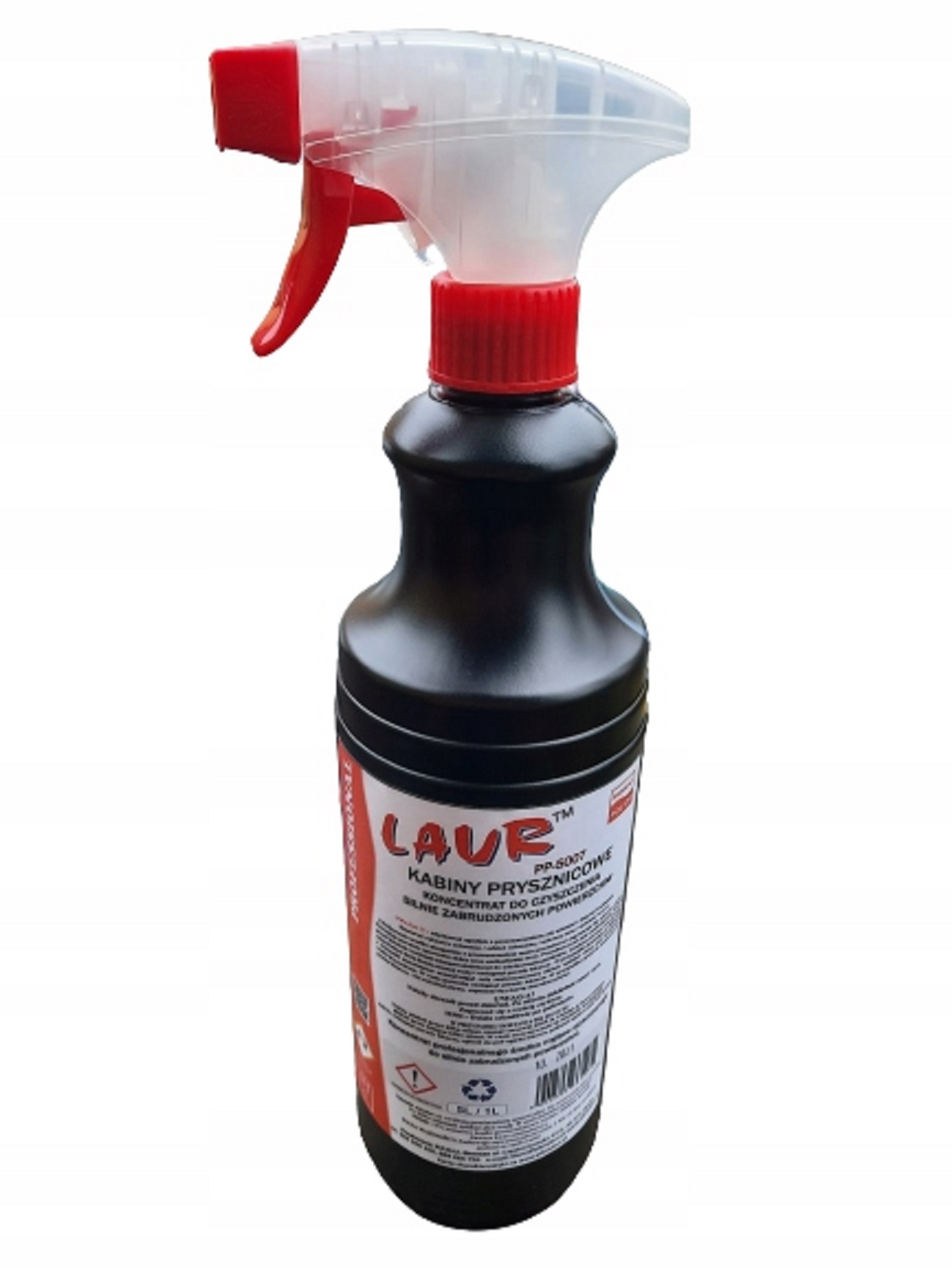 PŁYN DO CZYSZCZENIA KABIN PRYSZNICOWYCH Laur 1L TRIGGER