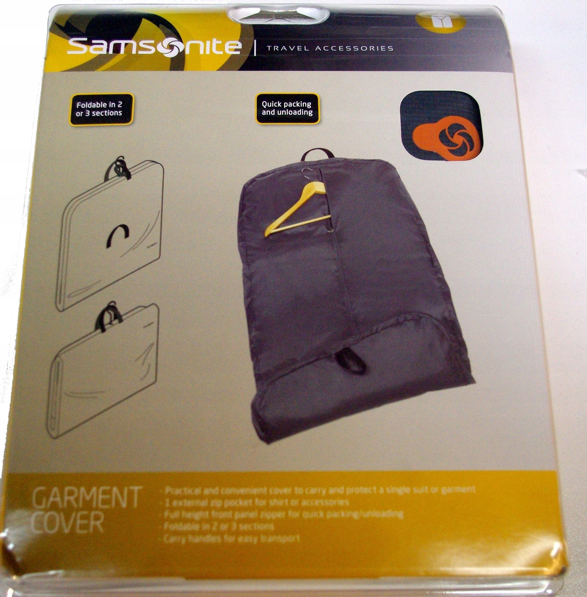 Obal na oblek, šaty, kostým Samsonite