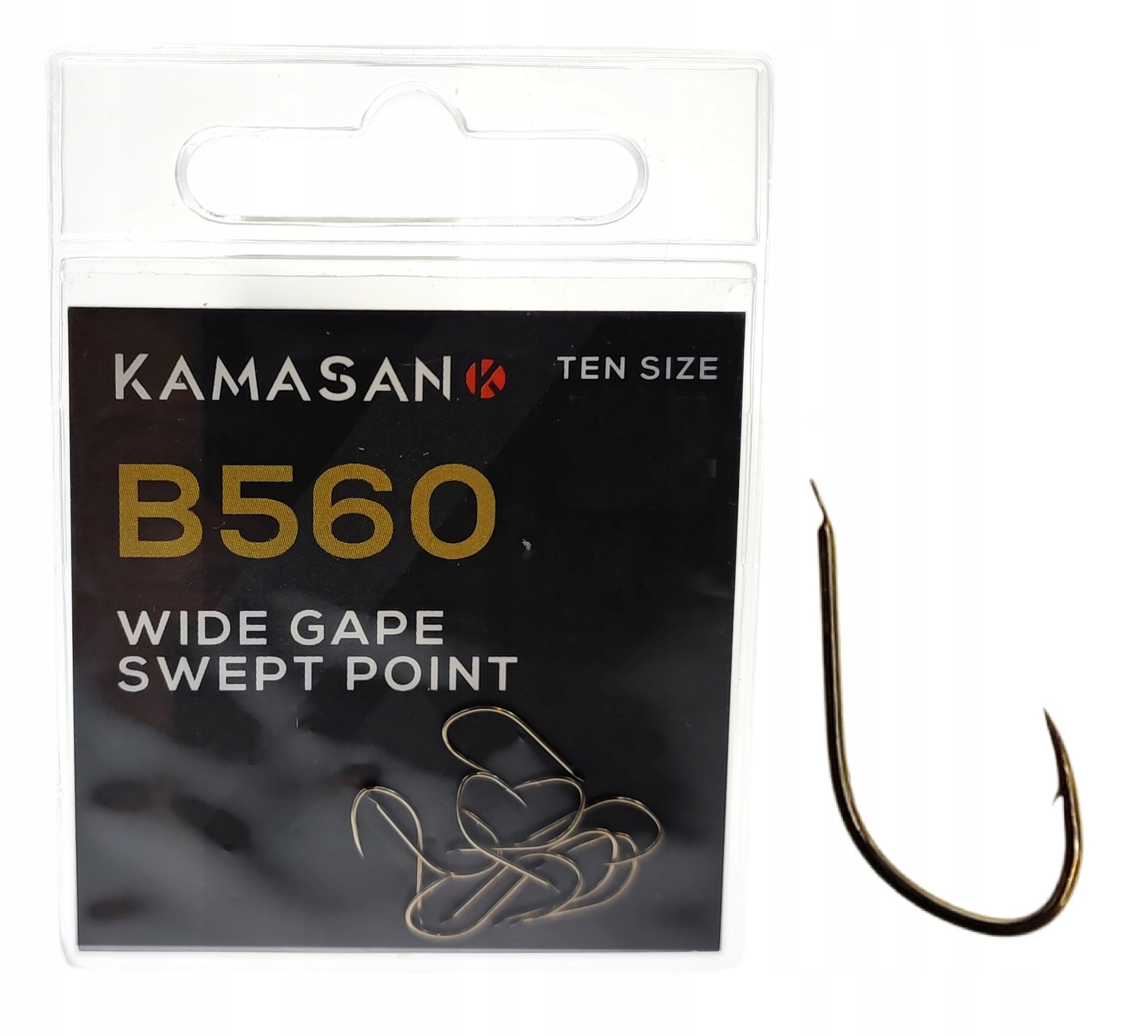 Haczyki Kamasan B560 Kute Mocne Leszcz Karp Lin 18