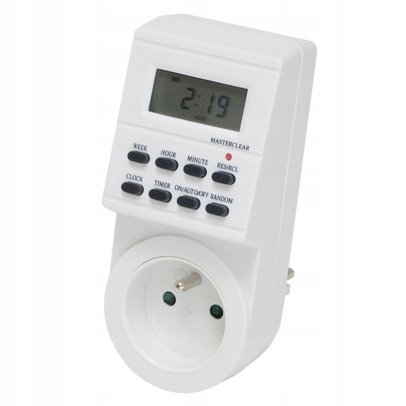 Programator czasowy tygodniowy TSEF1 elektroniczny