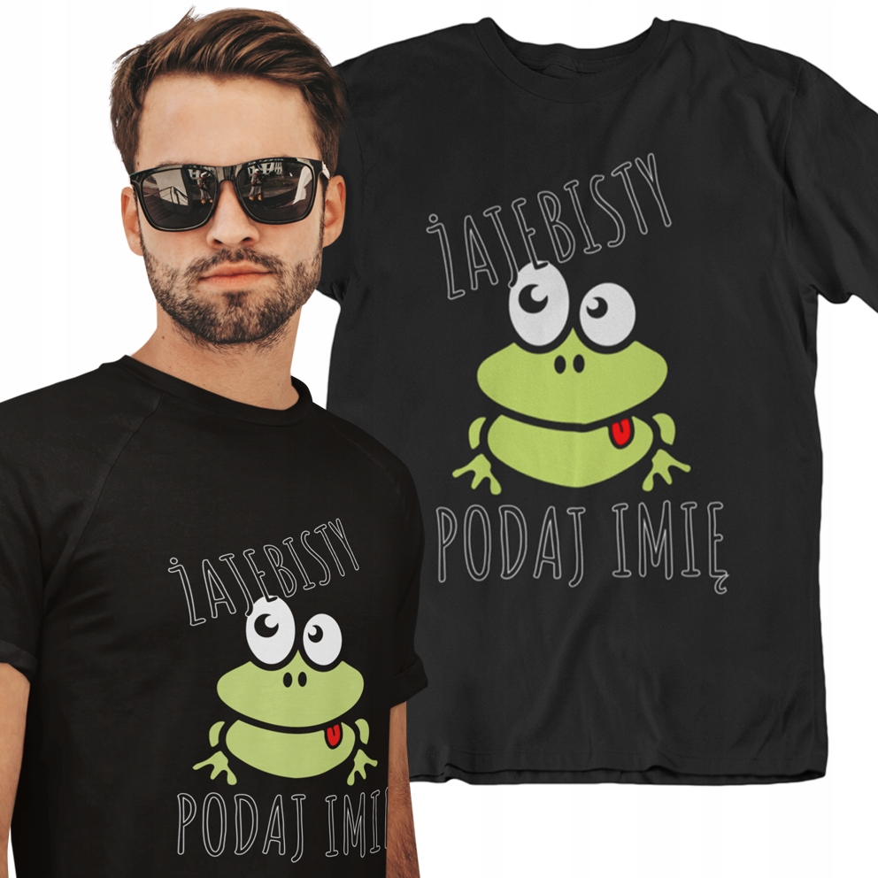 

Koszulka Męska Dla Niego Żajebisty Chłopak Imię