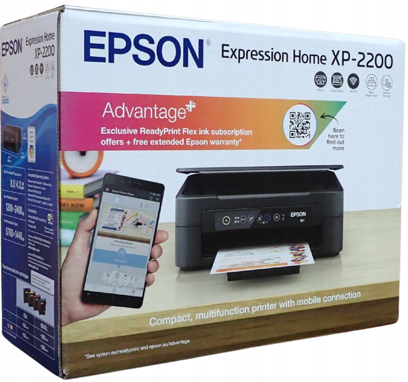 Multifunkční inkoustová tiskárna Epson XP-2200 Skener 3v1 WiFi