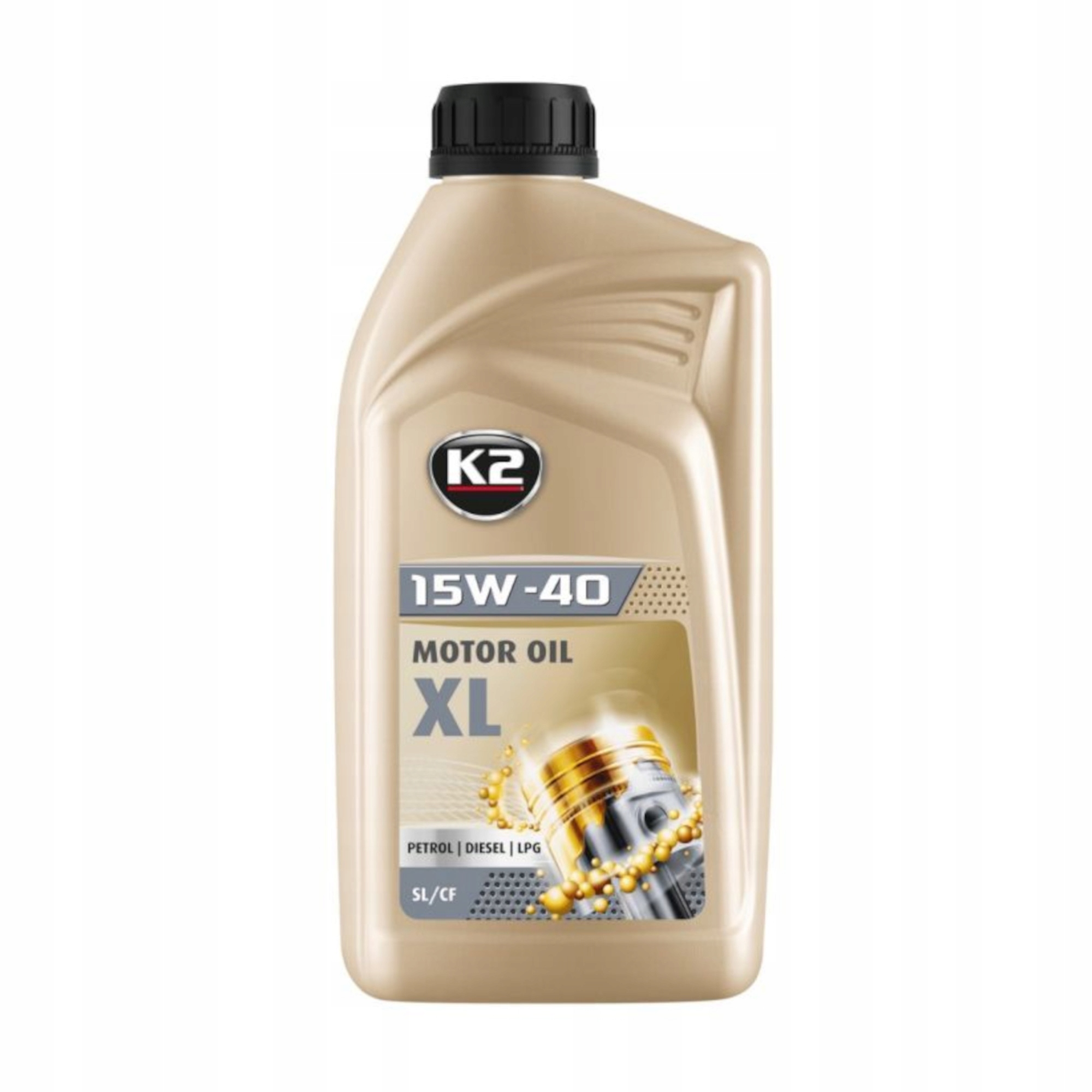 K2 Texar 15W40 XL 1L Olej Mineralny Api Sl/cf