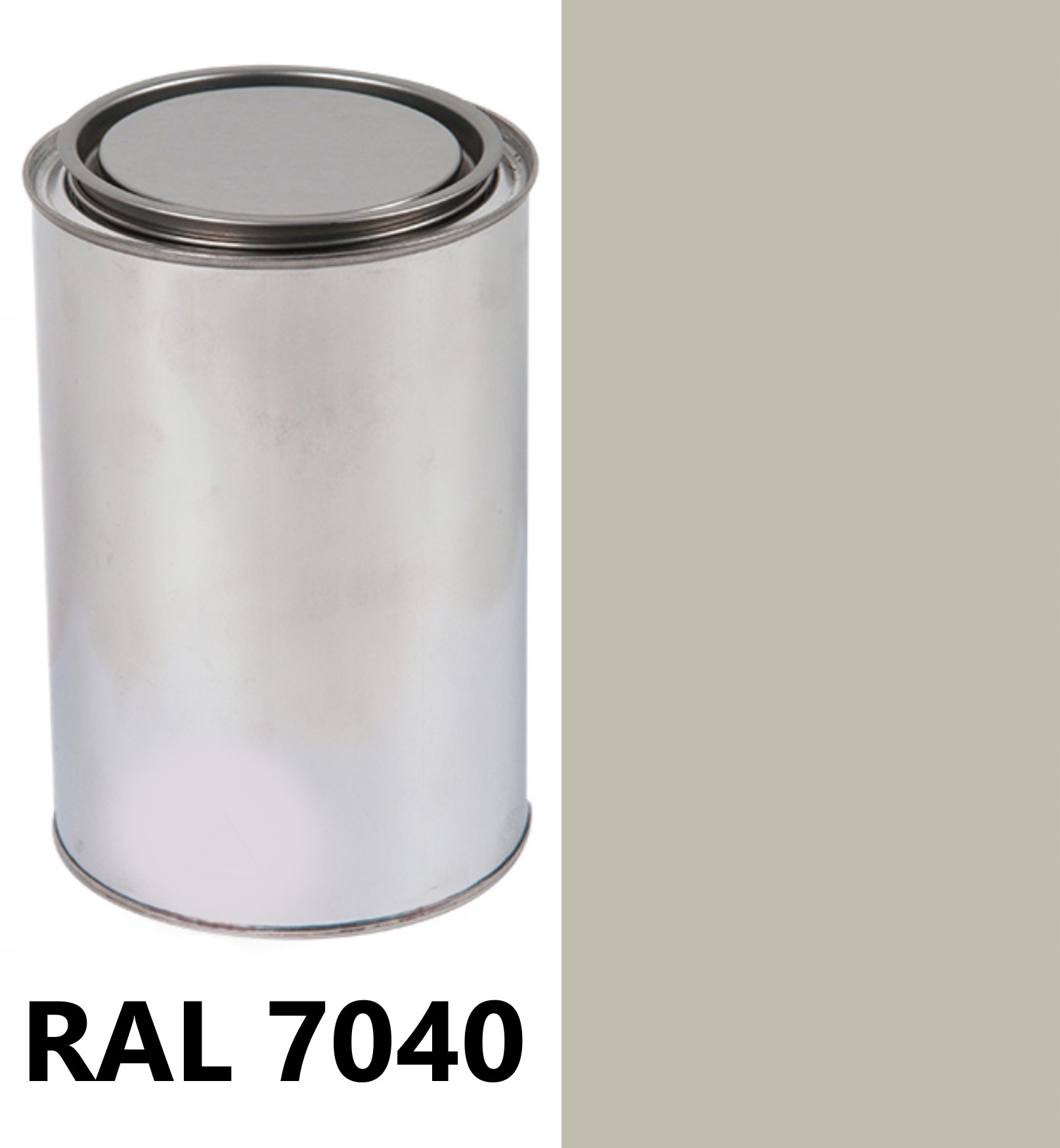 Ral 7040 Półpołysk Gruntoemalia 2W1 Poliuretanowa 2:1 1L