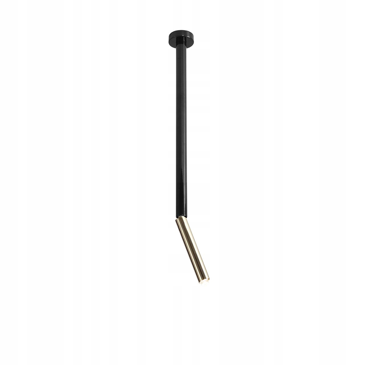 Nástenná Lampa Aldex Stick G9 40W čierna zlatá kovová 54 cm