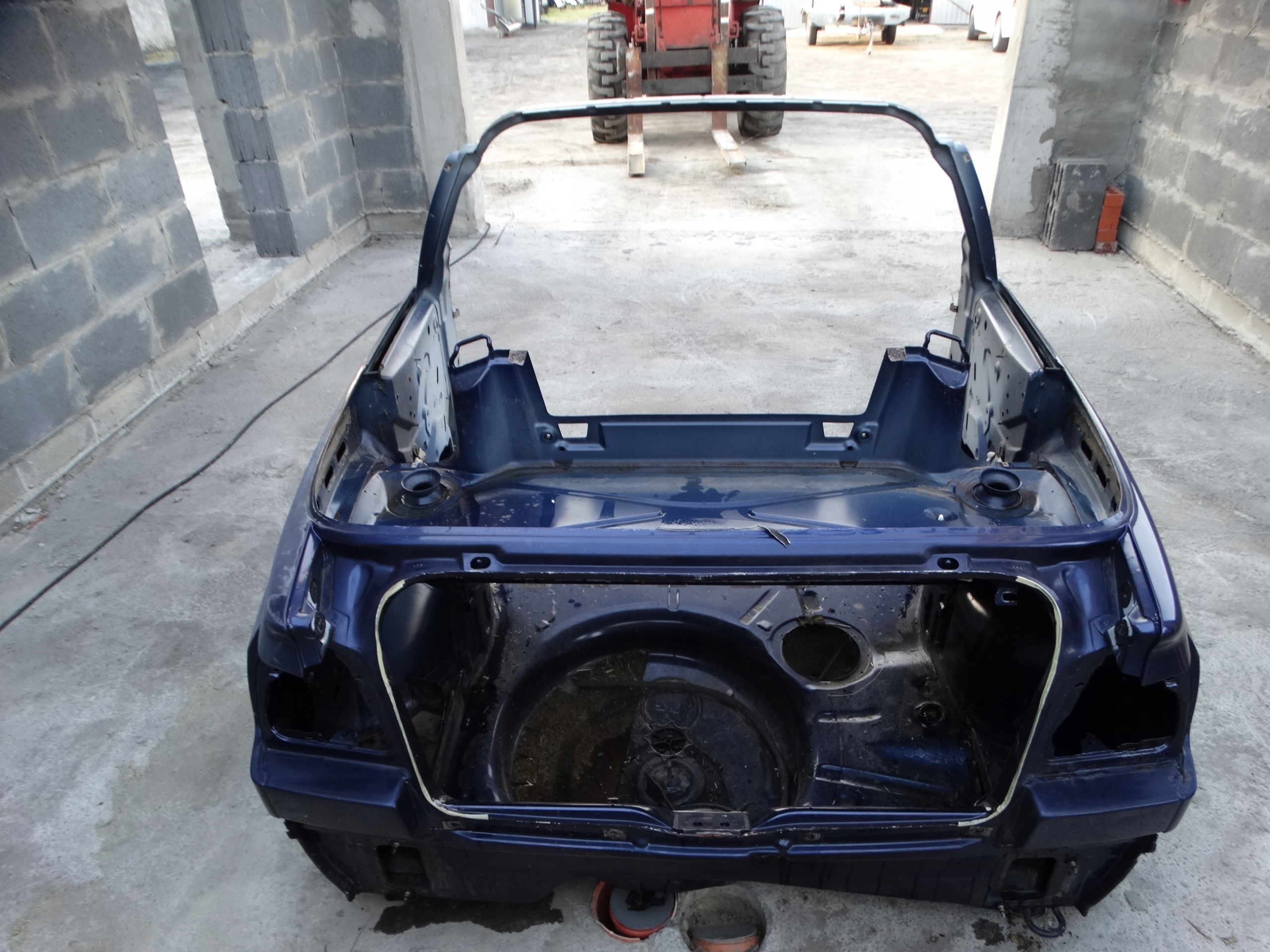 parafango Destra+sinistra OSSATURA Coppa VW GOLF III CABRIO