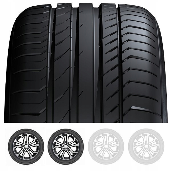 

2x Opony Letnie 285/45R20 Continental SportContact
