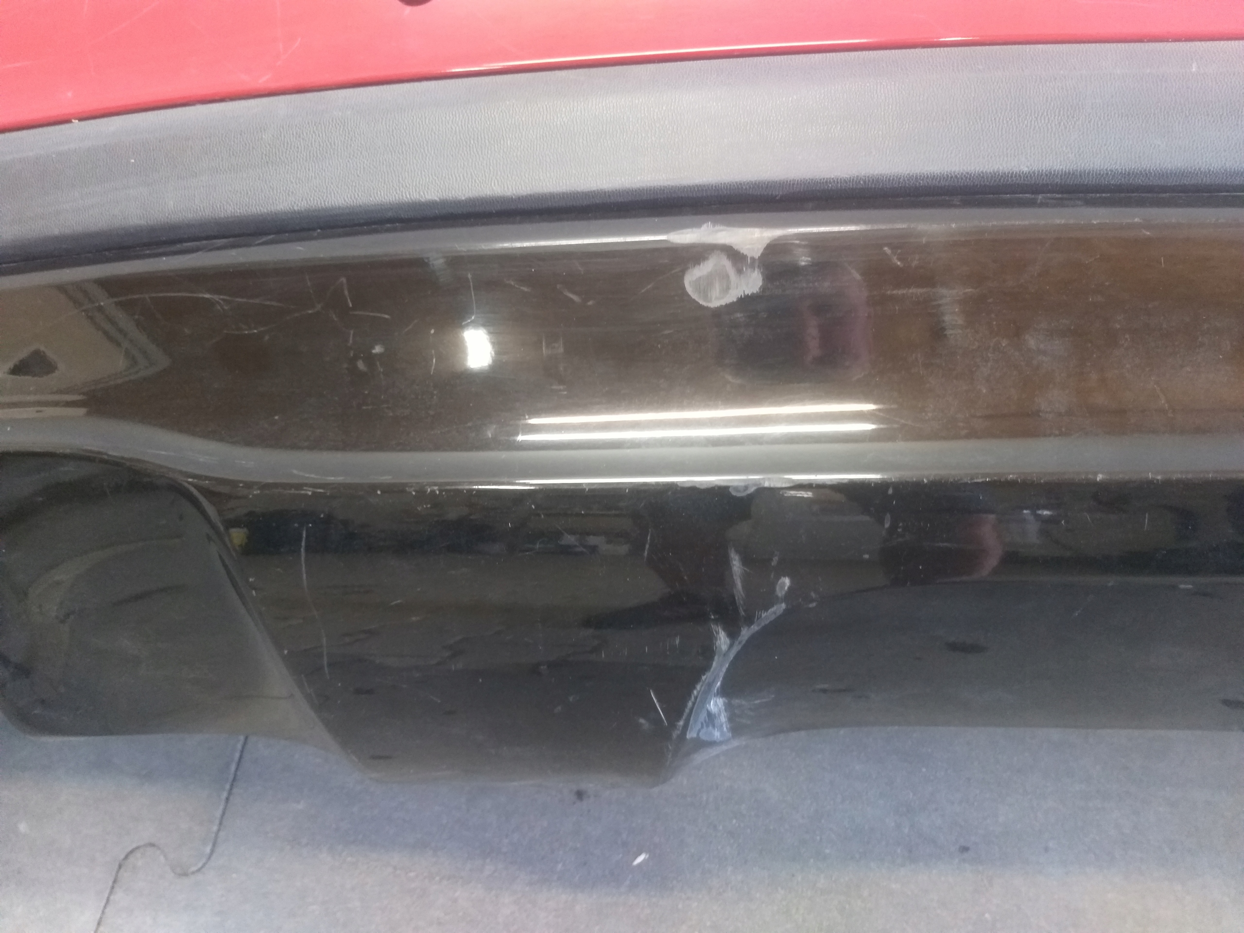 bumper rear part MERCEDES GLA W156