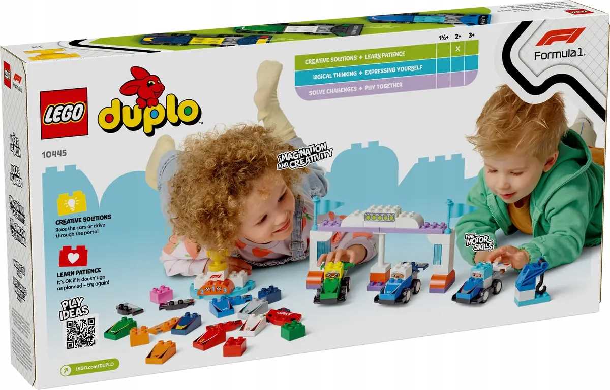 Lego Duplo Bolidy a řidiči F1