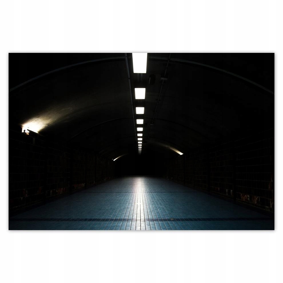 

Plakaty 60x40 Droga Tunel Lampy