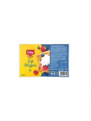 4x Schar Vafle Soft Waffeln bezlepkové 100 g