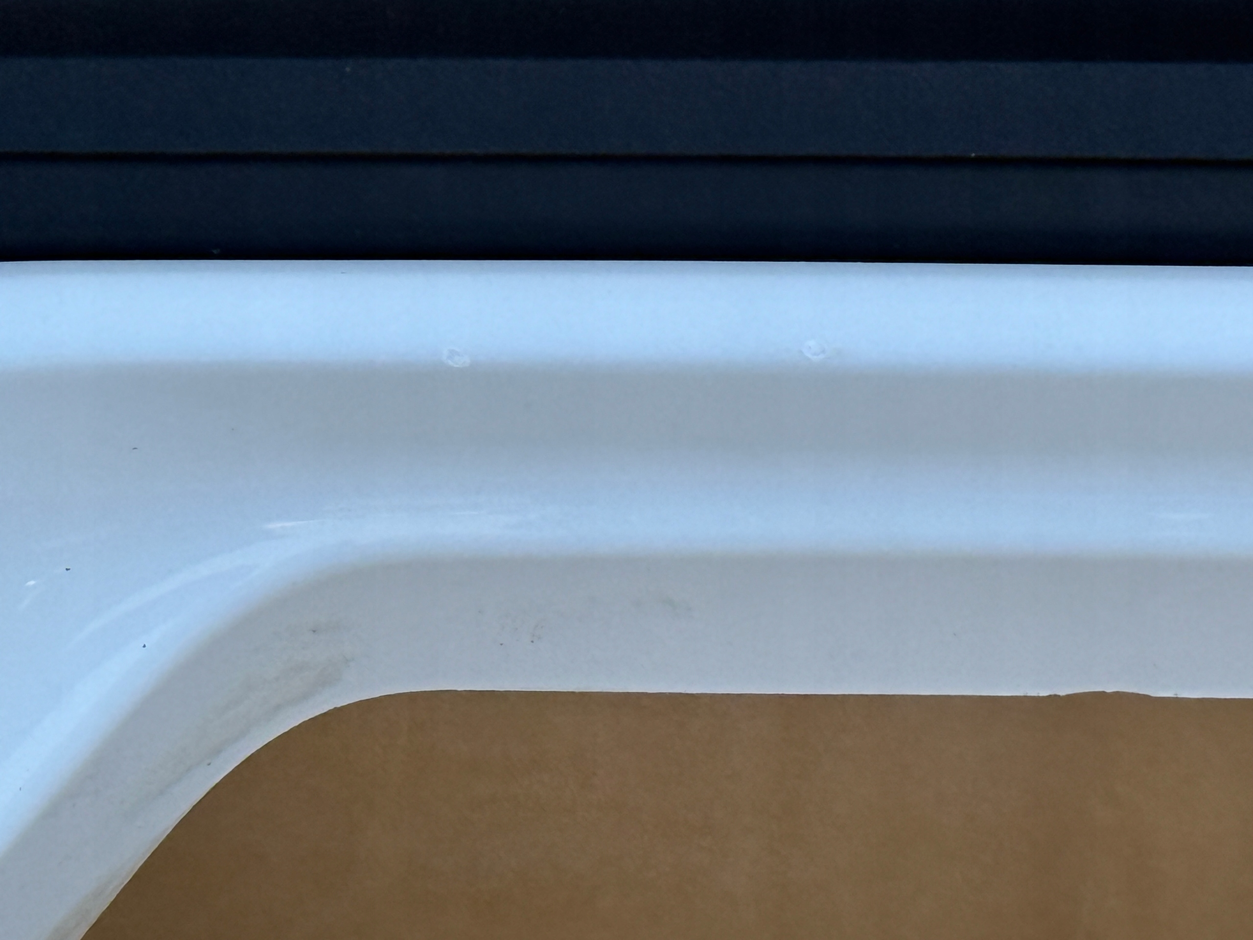 FORD FOCUS MK3 LIFT ST 2014-2018 stoßstange heck HATCHBACK FROZEN WHITE