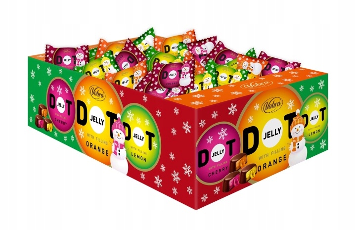 Data, Vobro Galaretki Jelly Dot Chocolate 3KG, 06-2026r.
